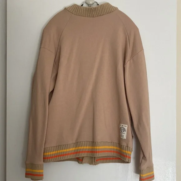 Adidas Beige Cardigan with Letter Patch - Picture 2 of 7